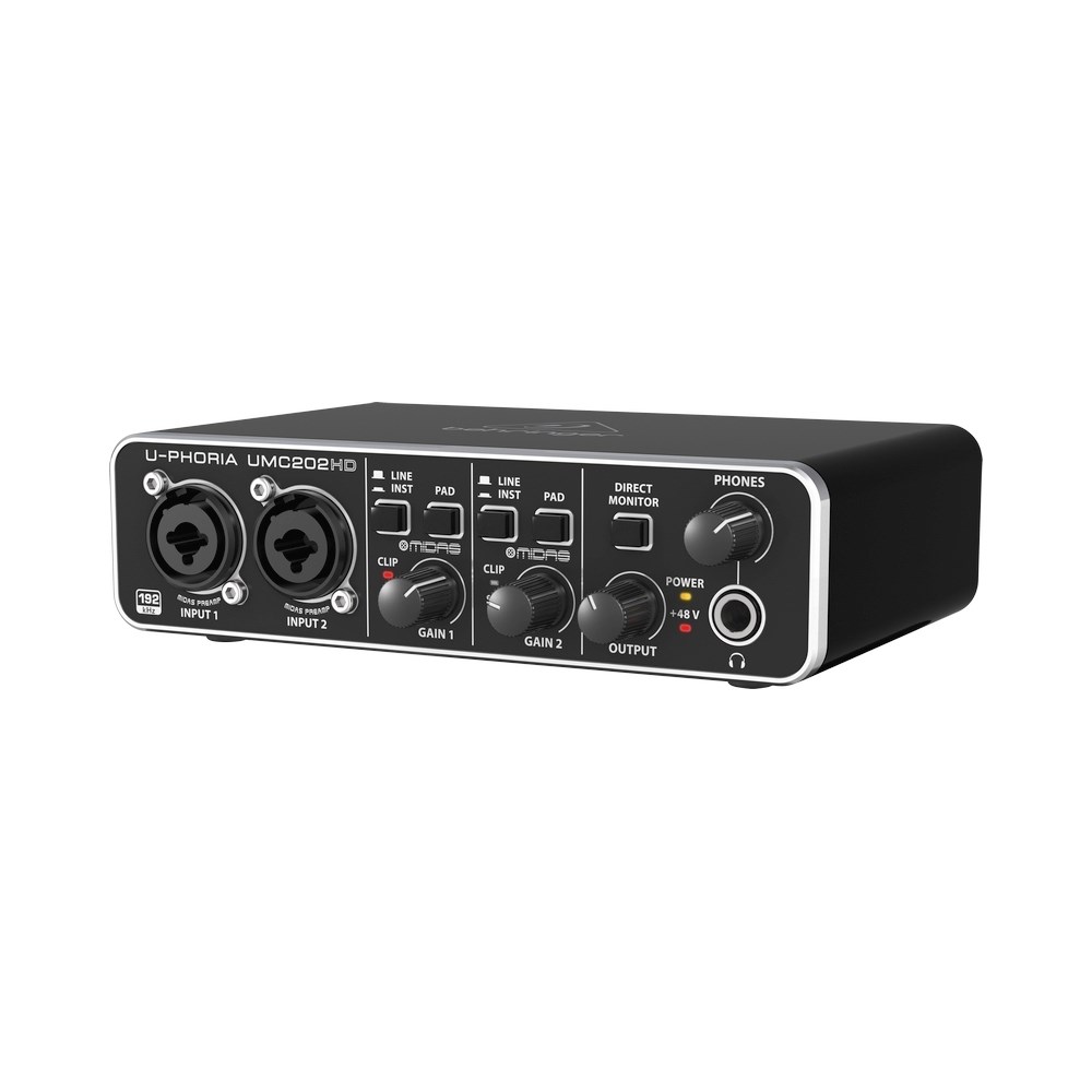 Внешняя звуковая карта behringer u phoria umc204hd