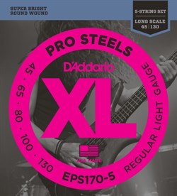 Струны для бас-гитары D'Addario EXL170-5