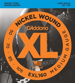 Струны для бас-гитары D'Addario EXL160 - фото 25732