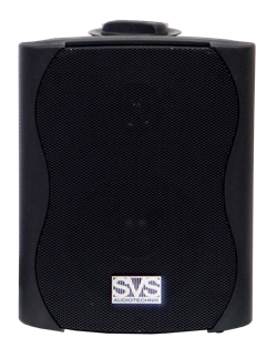 SVS Audiotechnik WS-20 Black настенный громкоговоритель для фонового озвучивания, 20Вт - фото 25866