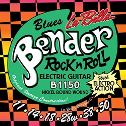 La Bella B1152 The Bender Medium Комплект струн для электрогитары, никелированные, 11-52 - фото 30052