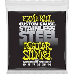 ERNIE BALL 2246 Stainless Steel Slinky Power 10-46 - Струны для электрогитары - фото 30063