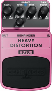 BEHRINGER HD300 - педаль эффектов "хэви метал"-дисторшн