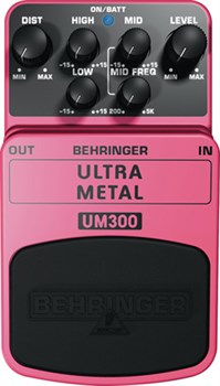 BEHRINGER UM300 — педаль эффектов «хэви метал», дисторшн, Беринджер