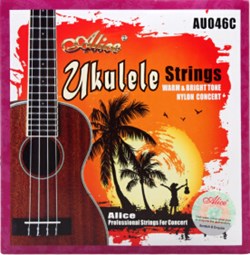Alice AU046-C — комплект струн для укулеле сопрано