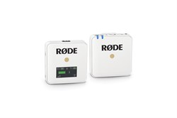RODE Wireless GO White — ультракомпактная накамерная беcпроводная система, цвет белый, Роде
