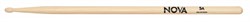 VIC FIRTH N5A — барабанные палочки 5A с деревянным наконечником, материал - орех, длина 16", диаметр 0,565, серия NOVA, Вик Ферт
