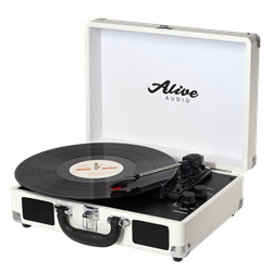Alive Audio GLAM Milk — виниловый проигрыватель c Bluetooth