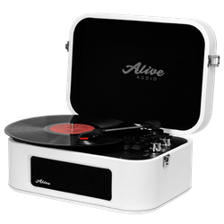 Alive Audio STORIES White — виниловый проигрыватель c Bluetooth