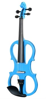 ANTONIO LAVAZZA EVL-01 BL 4/4 — электроскрипка, размер 4/4, голубая, Антонио Лавацца