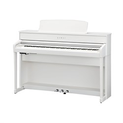 KAWAI CA701 W — цифровое пианино, 88 клавиш, механика механика Grand Feel III, цвет белый матовый, Каваи