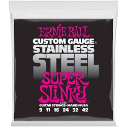 ERNIE BALL 2248 Stainless Steel Slinky Super 9-42 — струны для электрогитары