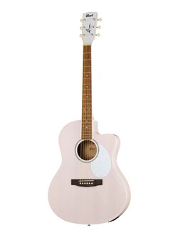Cort Jade-Classic-PPOP-bag Jade Series — электро-акустическая гитара, розовая, с чехлом, Корт