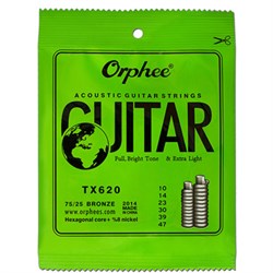 Orphee TX-620 (010-047) Струны для акустической гитары - фото 34678