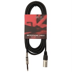 HardCord MCS-50 кабель микрофонный, XLR-XLR, 5 м