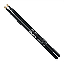 Kaledin Drumsticks 7KLHBBK5B Black 5B Барабанные палочки, граб, флуоресцентные