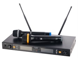 LAudio LS-Q2-2M Беспроводная микрофонная система, 2 ручных передатчика 24816 - фото 37606