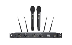 XLINE WS-1000A Радиосистема двухканальная с двумя ручными передатчиками 24618 - фото 37797