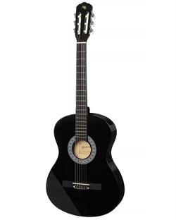 MARTIN ROMAS JR-N36 BK (3/4) — гитара классическая, черная, размер 3/4
