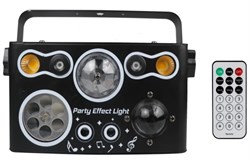 ARV Party Light 6in1 - световой мультиэффект, 7 эффектов в одном корпусе 24975 - фото 37998