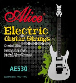 Alice AE530SL 531 — комплект струн для 6-струнной электрогитары, super light Alice AE530SL 531 — комплект струн для 6-струнной электрогитары, super light