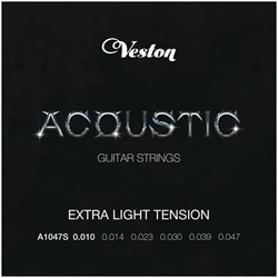 VESTON A1047S Струны для акустической гитары