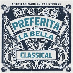 1P Preferita Комплект струн для классической гитары, посеребренные, La Bella