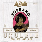 LA BELLA Ukulele 15 - Струны для укулеле сопрано