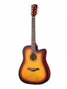 Foix FFG-4101C-SB Акустическая гитара, с вырезом, санберст