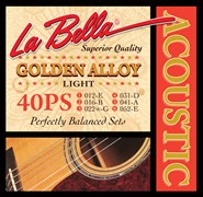 La Bella 40PS Комплект струн для акустической гитары 12-52