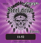 Мозеръ SH-H Steel Drive — комплект струн для электрогитары, сталь, 11-52
