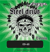 Мозеръ SH-CL Steel Drive — комплект струн для электрогитары, сталь, 9-46
