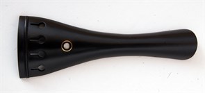 WBO VT04E-4/4 — струнодержатель для скрипки, круглый, парижский глазок, материал — черное дерево, WBO