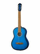 Амистар M-313-BL — акустическая гитара с широким грифом, синяя