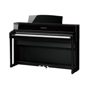 KAWAI CA701 B — цифровое пианино, 88 клавиш, механика механика Grand Feel III, цвет черный матовый, Каваи