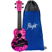 FLIGHT ULTRA S-40 Pink Rules — укулеле сопрано, Флайт