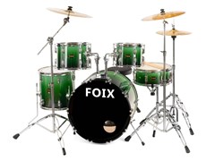 Foix LH-21H29 — барабанная установка, зеленая, Фоикс