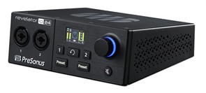 PreSonus REVELATOR IO 24 — аудио интерфейс 2х2, 8-и канальный микшер для приложений, 24бит/96кГц, Пресонус