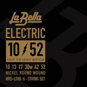La Bella HRS-LTHB Hard Rockin Steel — комплект струн для электро-гитары, 10-13-17-30w-42-52