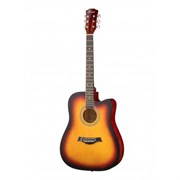 Foix FFG-38C-SB-M — акустическая гитара, с вырезом, цвет санберст, Фоикс