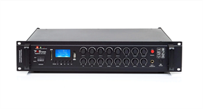 PASystem LEV-150DC - Трансляционный 5-зонный микшер-усилитель с MP3-Bluetooth-FM плеером и EMC модулем