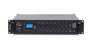 PASystem LEV-350DC - Трансляционный 5-зонный микшер-усилитель с MP3-Bluetooth-FM плеером и EMC модулем
