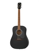 Cort AD810E-BKS Standard Series — электроакустическая гитара, черная, Корт