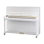 KAWAI K-300 WH/P - пианино, 122х149х61, 227 кг., банкетка, цвет белый полиров., механизм Millennium 24453