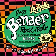 BJ1252 The Bender Jazz Комплект струн для электрогитары, никелированные, 12-52, La Bella