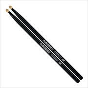 Kaledin Drumsticks 7KLHBBK5B Black 5B Барабанные палочки, граб, флуоресцентные