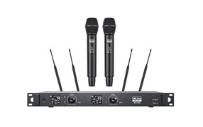 XLINE WS-1000A Радиосистема двухканальная с двумя ручными передатчиками 24618