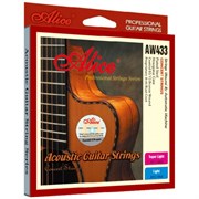 Alice AW433-SL Комплект струн для акустической гитары, бронза 85/15, 11-52