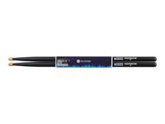 HUN Colored Series Bluefire 5A BLACK Барабанные палочки, орех гикори, черные