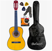 Комплект Belucci BC3605 OR CA (классическая гитара, медиаторы, чехол, ремень, струны)